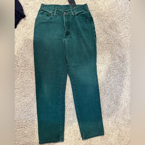 VINTAGE GREEN JEANS - Picture 4 of 5
